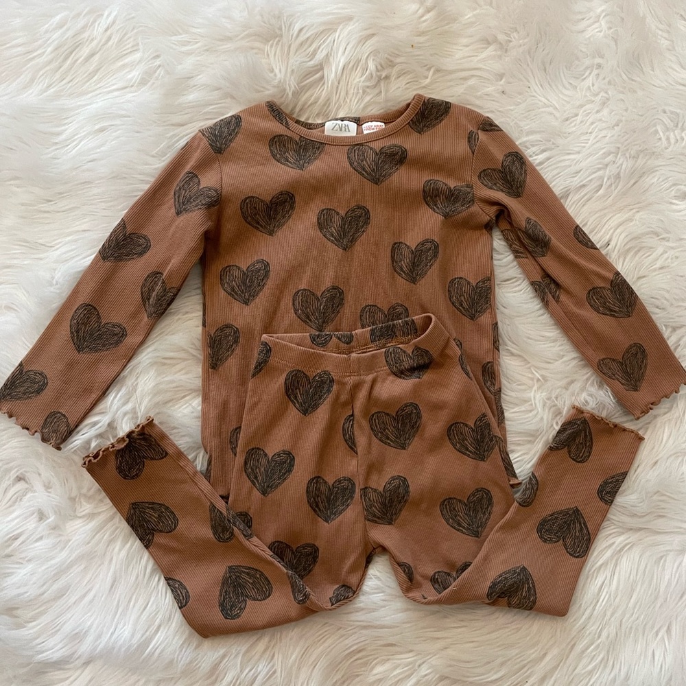 Zara Kids Ribbed Set